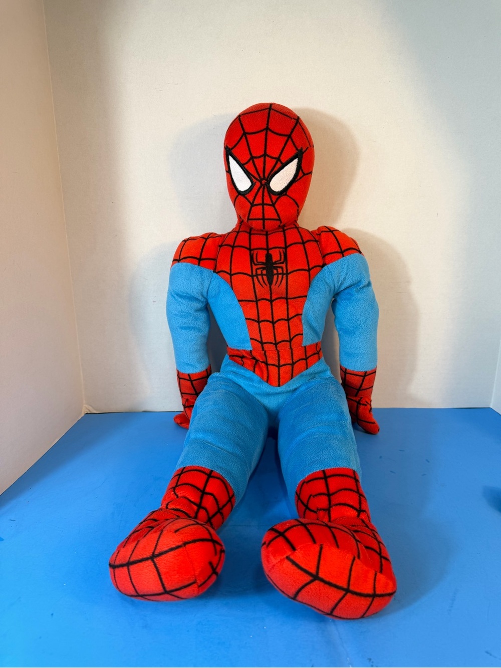 Spider-Man Red & Blue Kids Costume Plush Doll